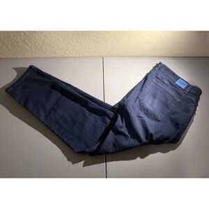 Mugsy Jeans Fultons Men's 40x32 (38x32) Dark Wash Stretch Blue Denim Straight